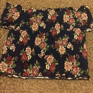 A rue 21 floral crop top